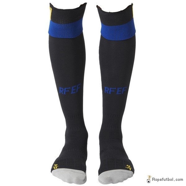 Calcetines España Replica Primera Ropa 2016 Negro